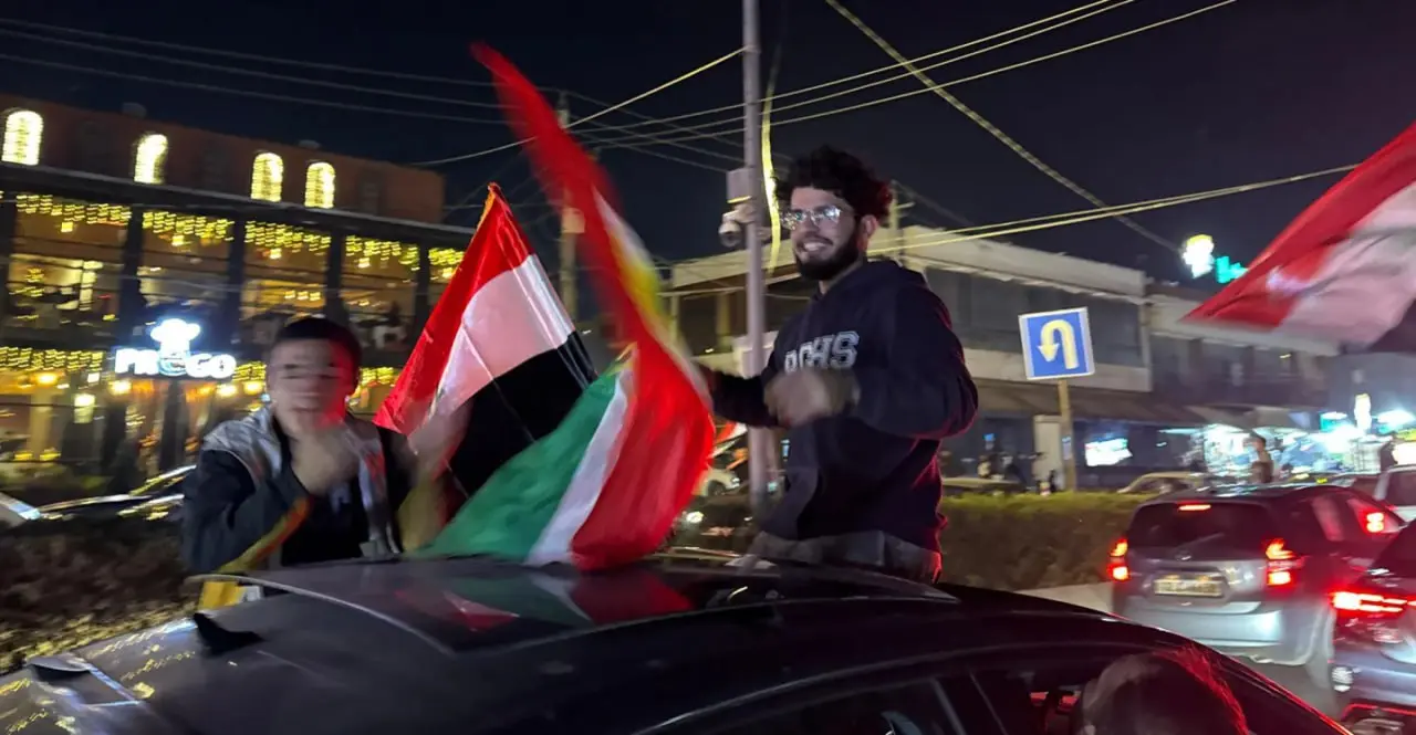 شادی مردم عراق