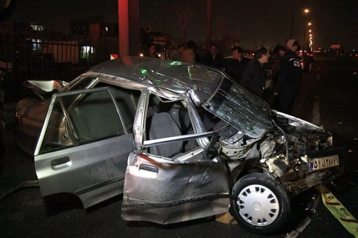 تصادف مرگبار ۲ خودرودر جاده شهمیرزاد؛ ۷ کشته و مصدوم