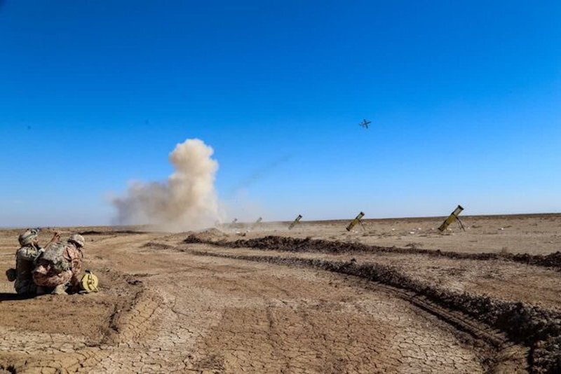 تصویر جدید از ابهت فرمانده کل سپاه در میدان رزم