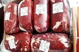 گوشت قرمز منجمد وارداتی را گران نخرید