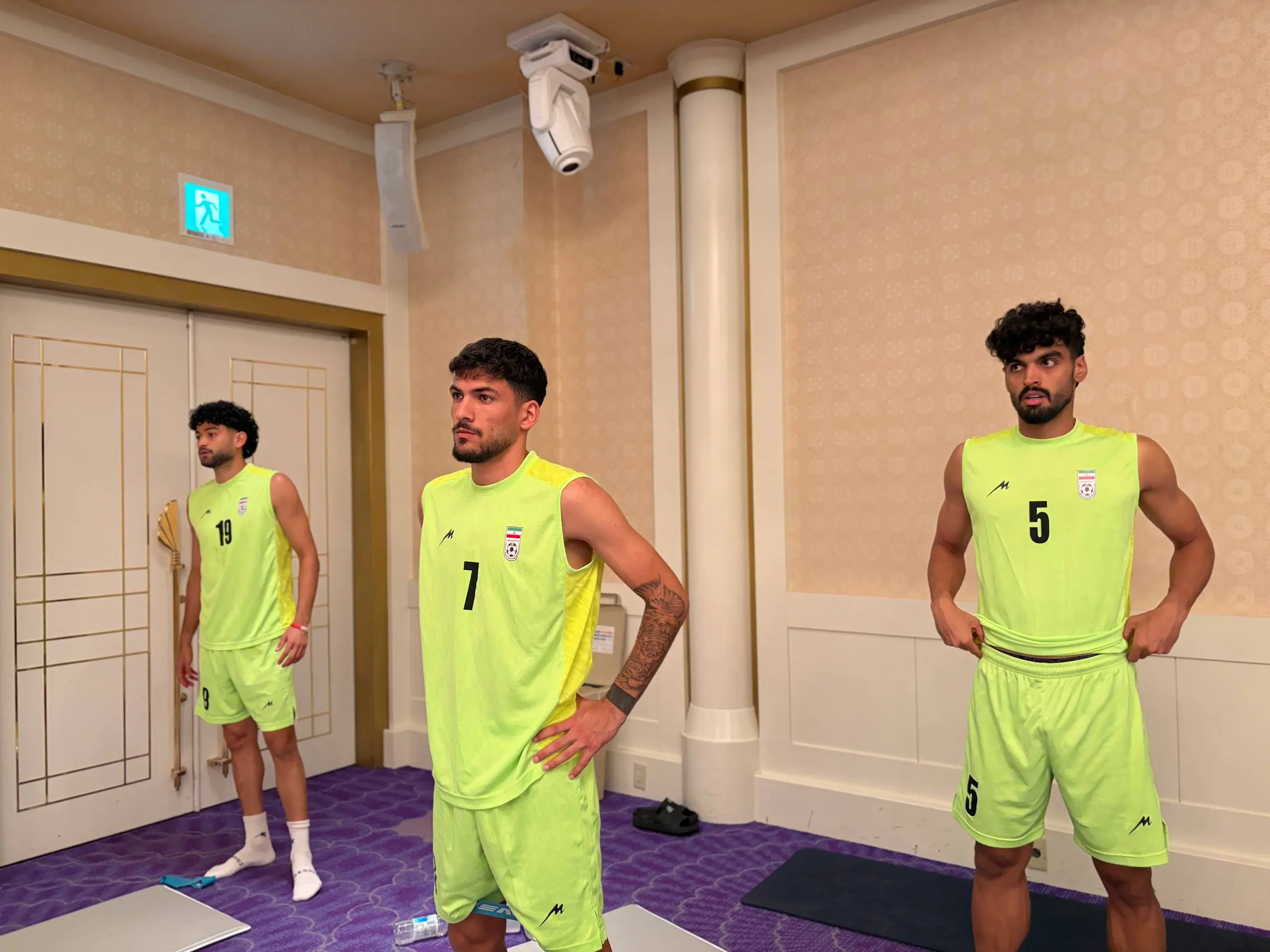 ریکاوری پس از بازی با چین