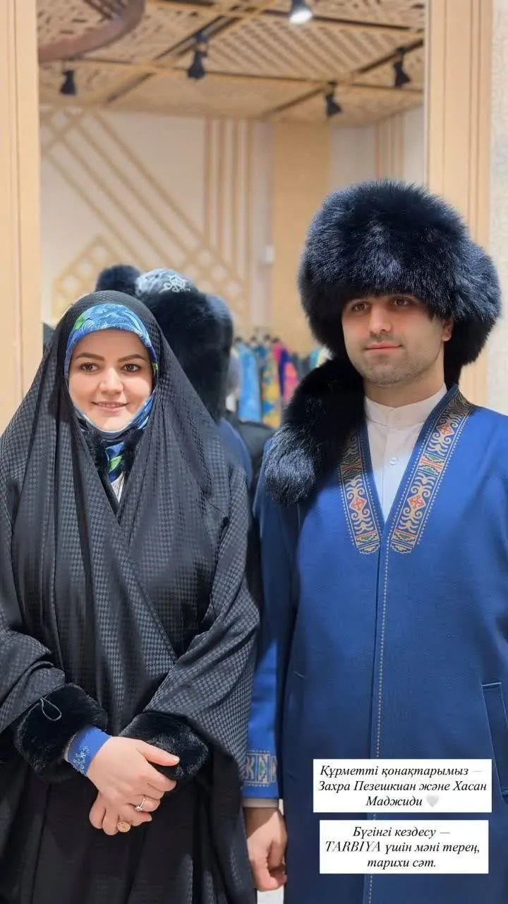 دختر و داماد پزشکیان در یک فروشگاه برند +فیلم