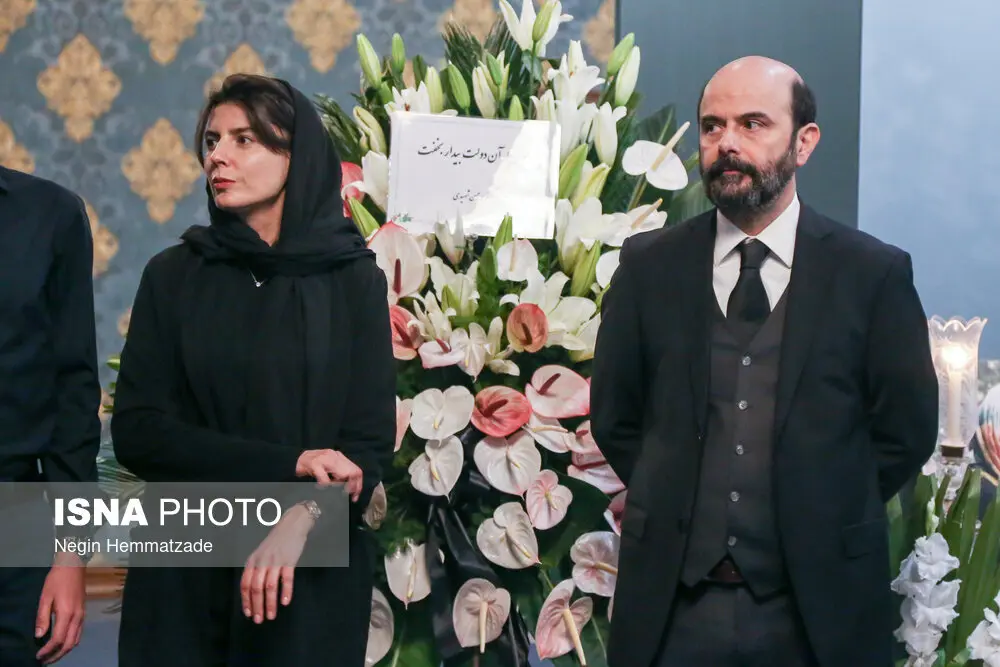 چهر اندوهگین لیلا حاتمی و علی مصفا+عکس