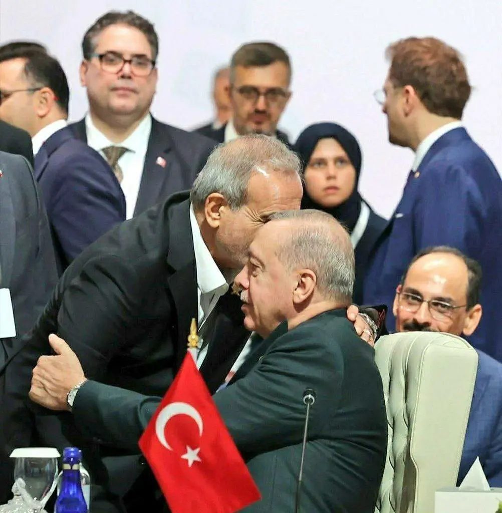 تصویر پربازدید پزشکیان و اردوغان در اجلاس دوحه