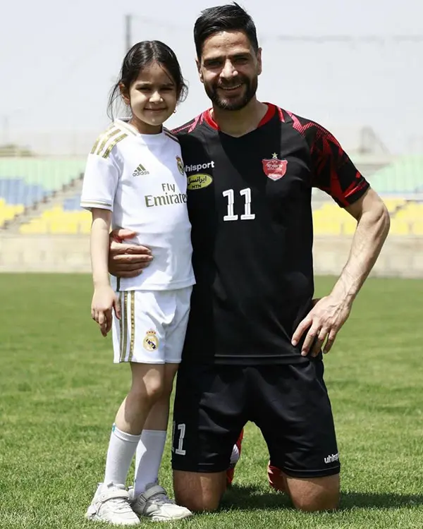 تصاویری بامزه از فرزندان دوست‌داشتنی فوتبالیست‌های ایرانی