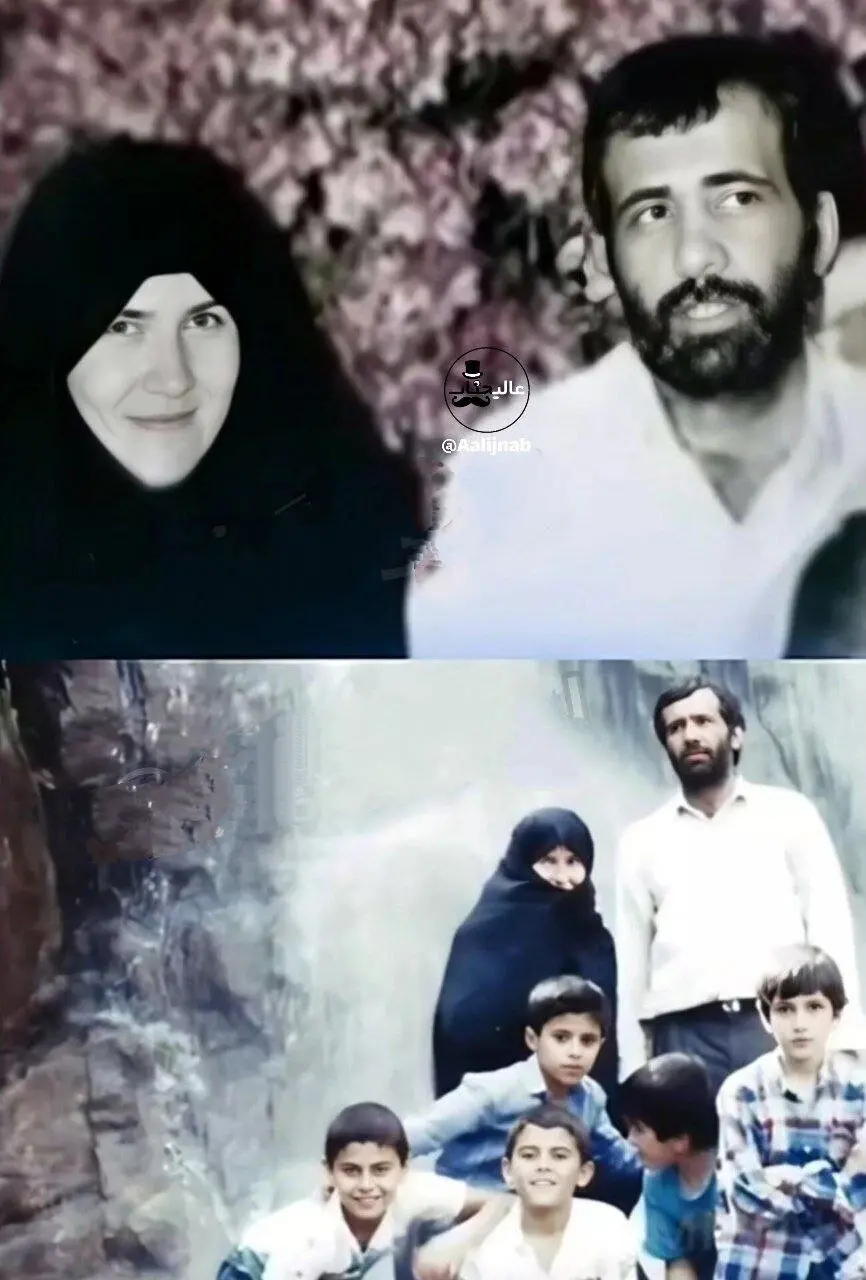 عکس قدیمی از مسعود پزشکیان و همسرش