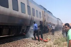 آتش‌سوزی قطار حومه‌ای هشتگرد - تهران