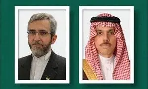گفت‌وگوی باقری کنی با وزیر خارجه عربستان