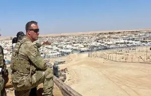 سفر مشکوک فرمانده آمریکایی به شرق سوریه