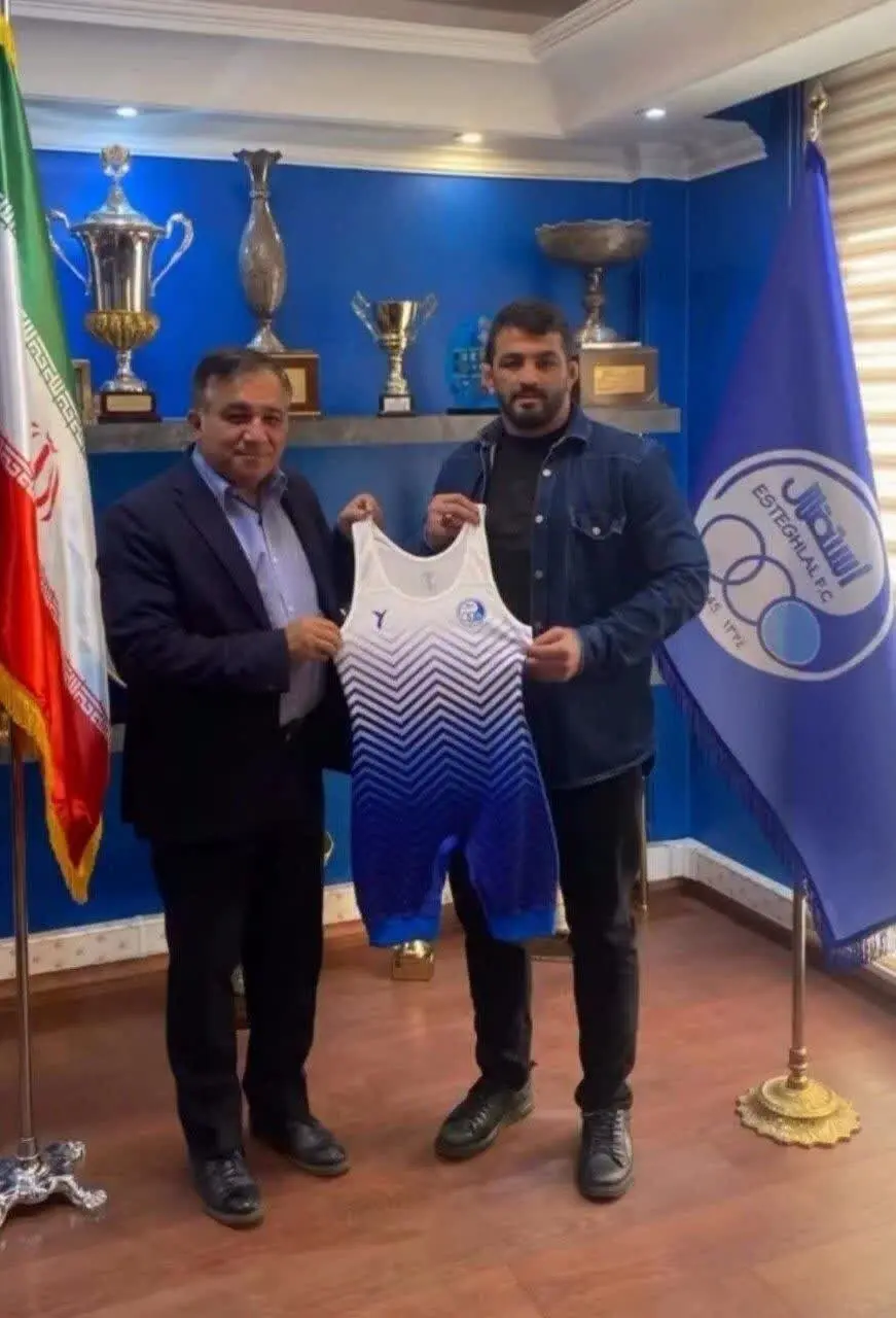 عکس| حسن یزدانی رسما استقلال شد