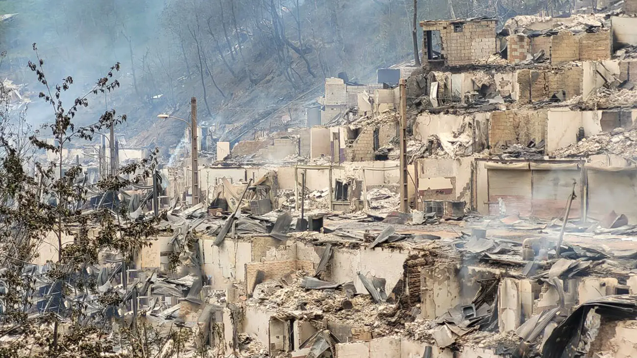 جزئیات آتش‌سوزی هولناک روستای امامزاده ابراهیم