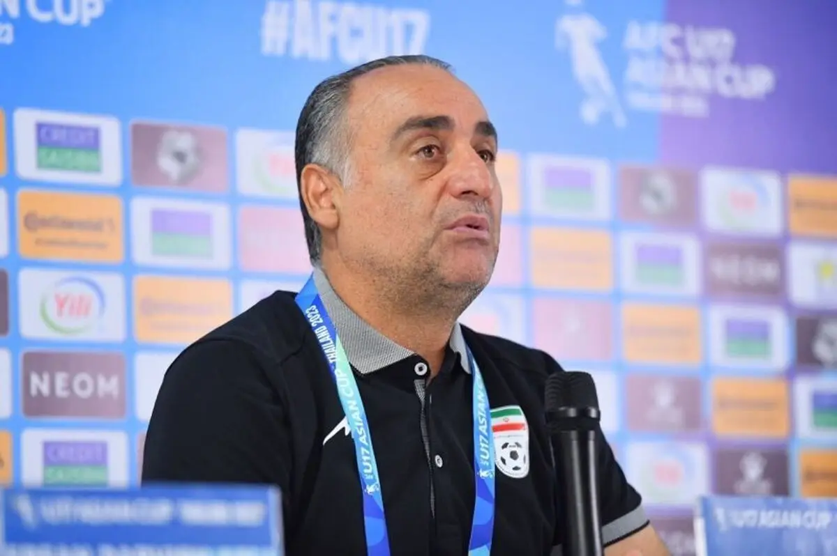 واکنش جالب حسین عبدی بعد از شکست تیم ملی نوجوانان ایران مقابل مراکش