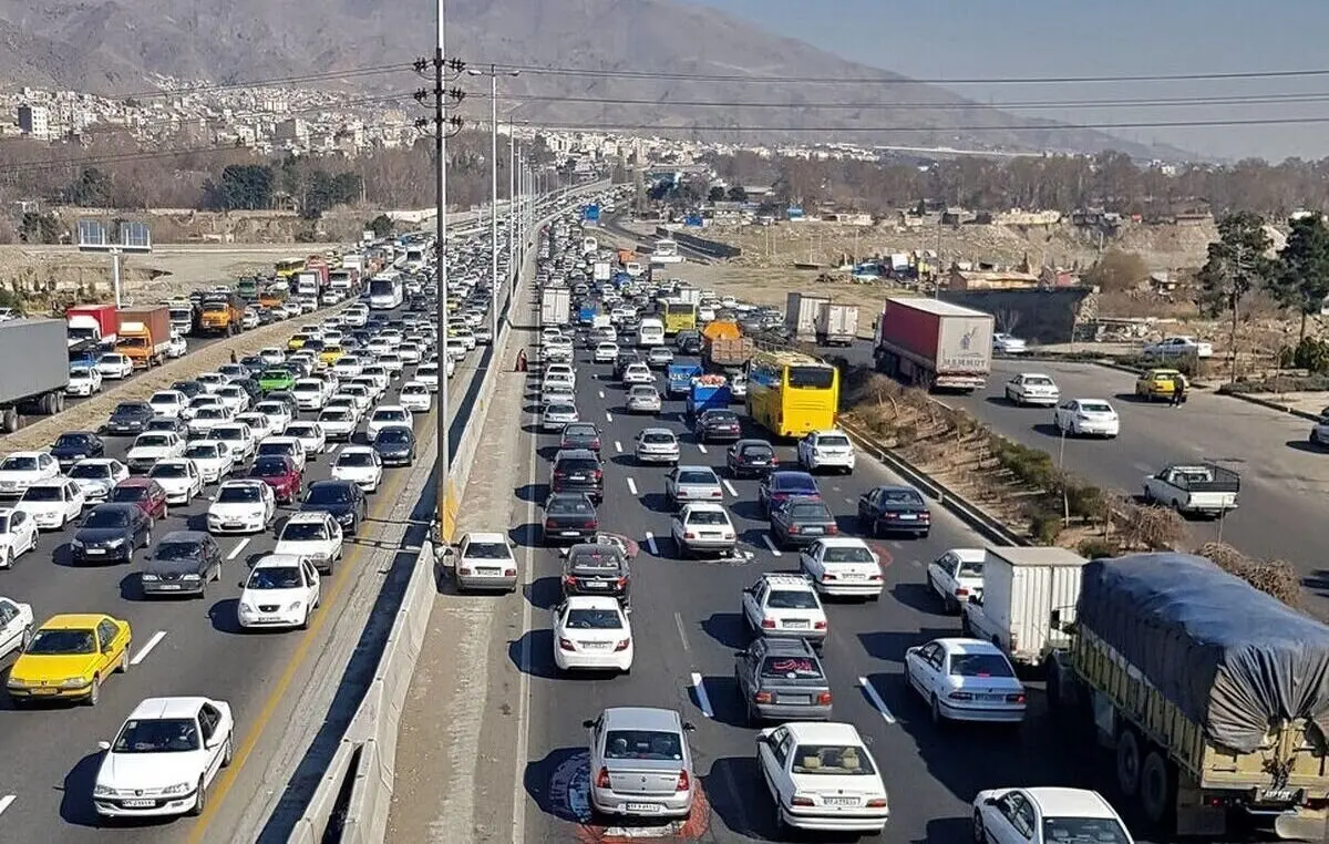 بازگشت ترافیک سنگین با مسافران به تهران