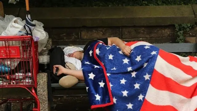 بی‌خانمانی در ایالات متحده سر به فلک کشیده است