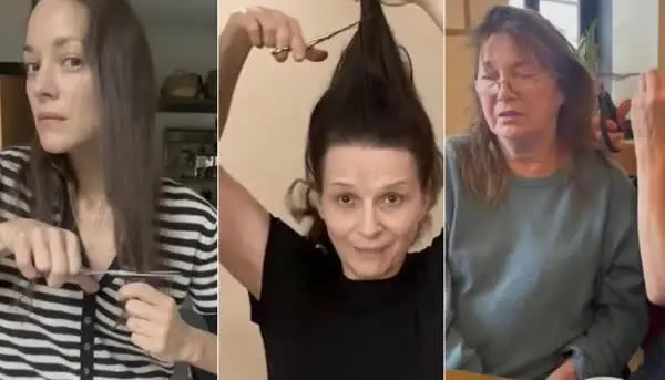چرا آنجلینا جولی این‌بار موی خودش و خانواده‌اش را قیچی نکرد؟ + تصاویر