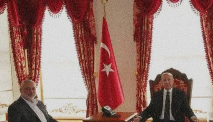 جزئیات دیدار اسماعیل هنیه با اردوغان