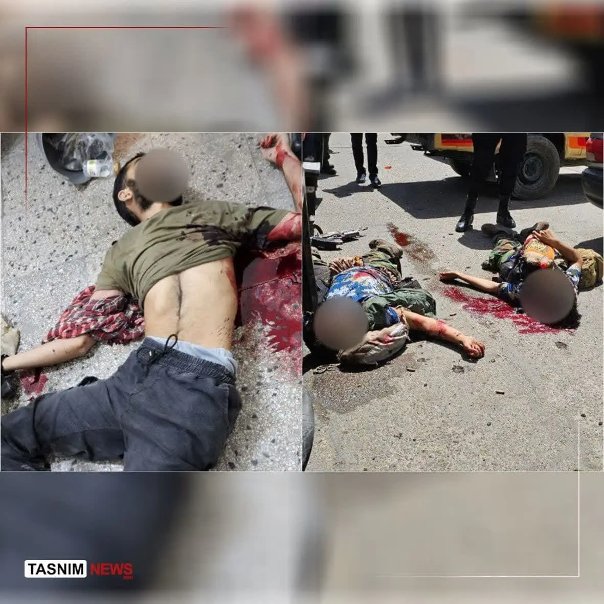 اولین تصاویر از سه مهاجم حادثه تروریستی زاهدان/ هر سه به هلاکت رسیدند