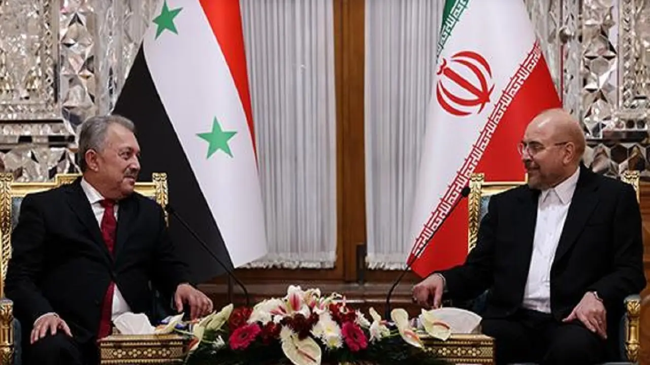 تأکید قالیباف و نخست وزیر سوریه بر توسعه روابط اقتصادی و تجاری