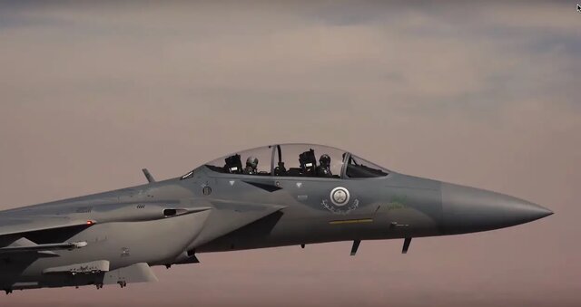 علت سقوط هواپیمای جنگنده F15 عربستان سعودی