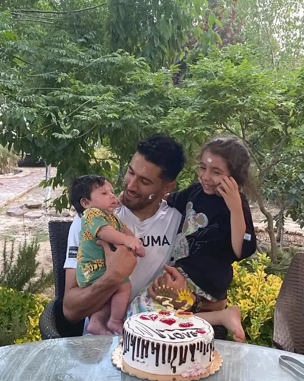 عکس تولد خانوادگی سید حسین حسینی