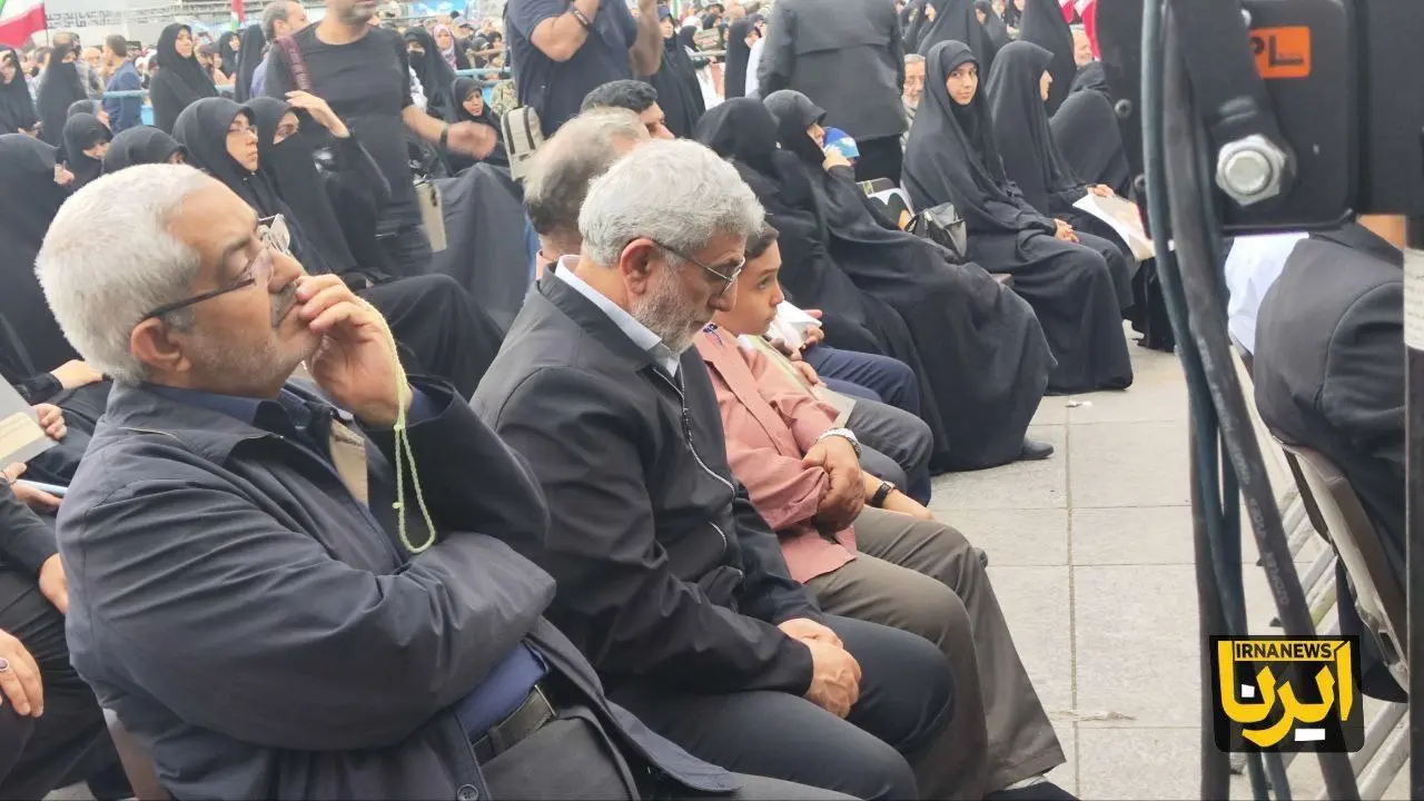 سردار قاآنی در مراسم خاص رویت شد