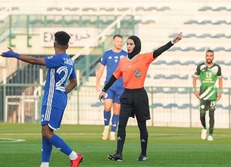 تاریخسازی داور محجبه دیدار مصر و کیپوِرد