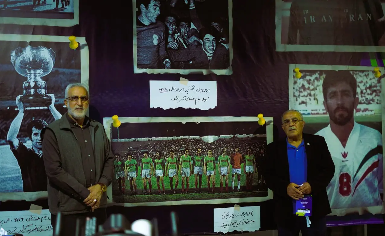 مهمانان ویژه اردوی تیم ملی ایران در قطر