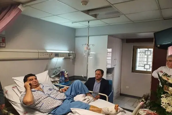 مرخص شدن حسین رضازاده از بیمارستان