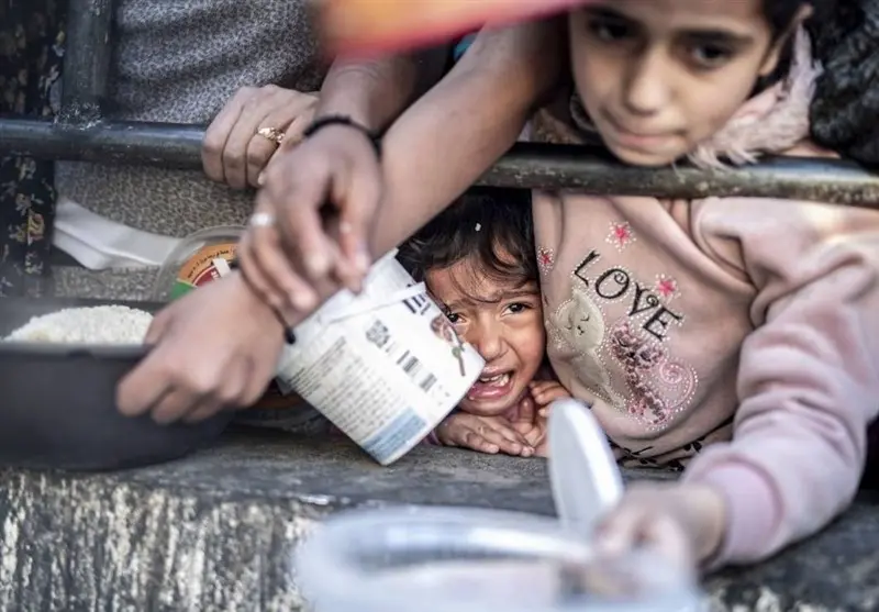 آمار تکان‌دهنده از سوءتغذیه میان کودکان غزه