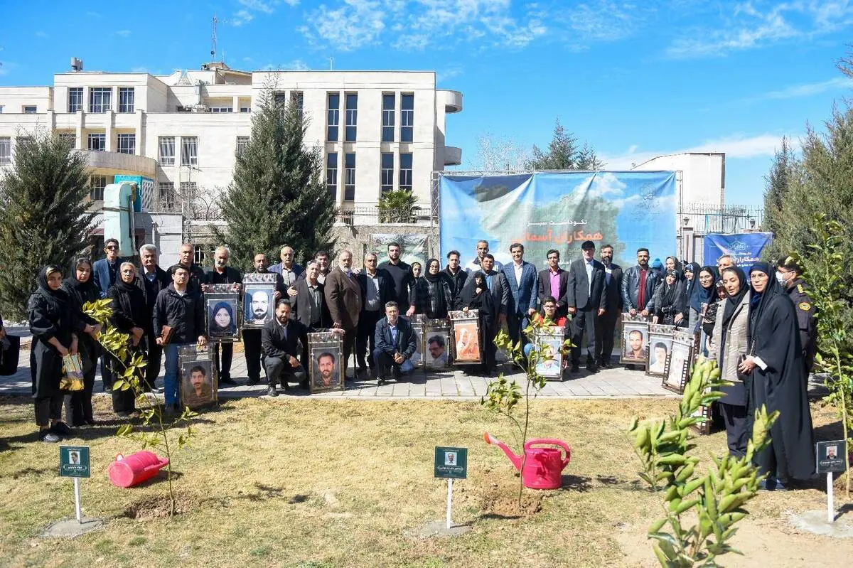 ۲۰۰ درخت بوستان نفس به نام اهداکنندگان عضو پلاک کوبی شد