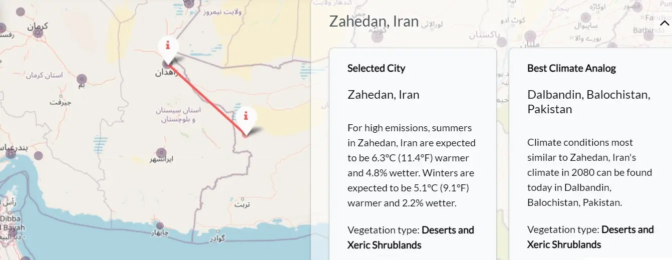 تغییر شکل جغرافیایی و محیط زیستی شهرهای ایران تا سال ۲۰۸۰  +جزئیات و تصاویر