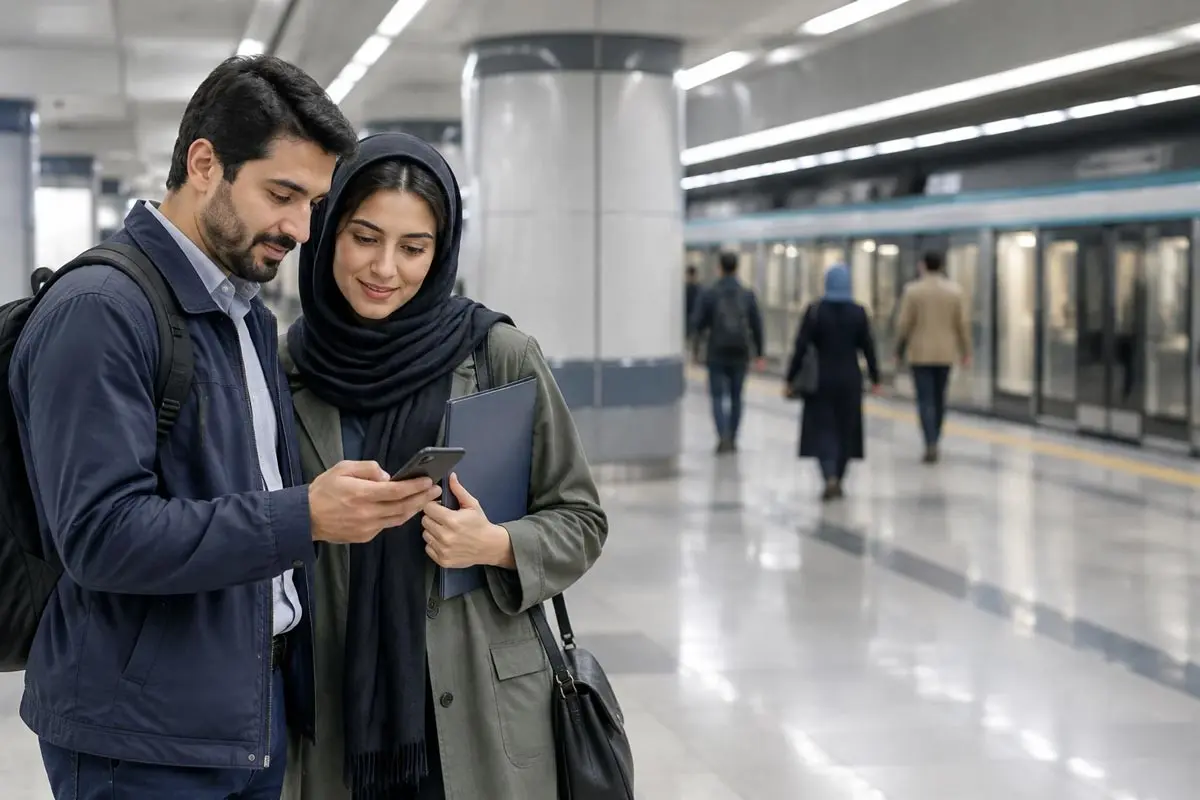 مرکز ناباروری ابن سینا با مترو؛ مسیر ایستگاه قلهک
