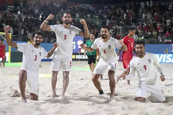 نتیجه و خلاصه بازی فوتبال ساحلی ایران و امارات