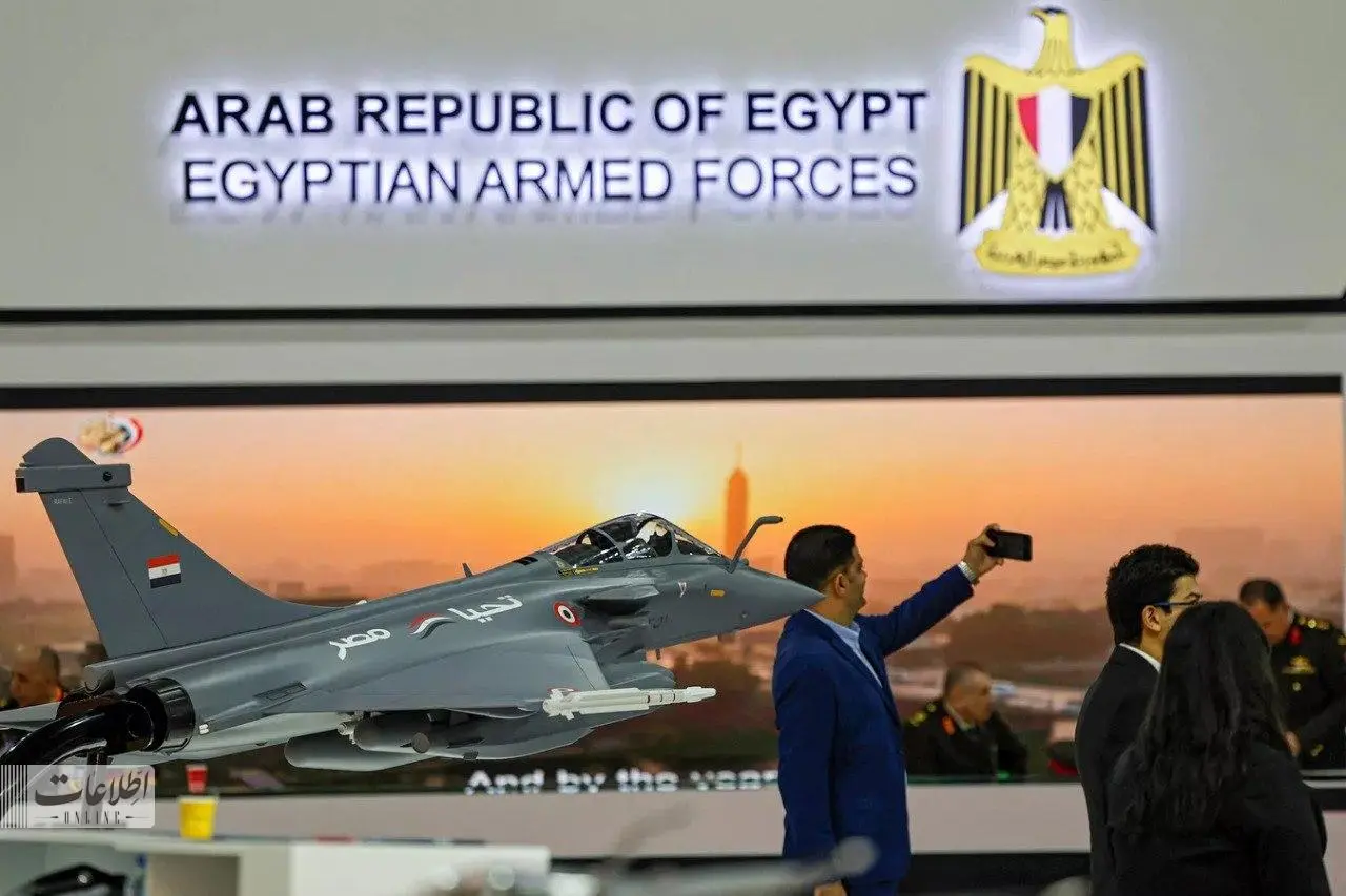 مصر سلاح های جنگی خود را به رخ کشید
