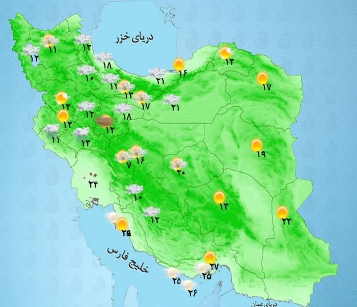 هواشناسی ایران ۱۴۰۳/۰۲/۱۷؛ هشدار بارش‌های شدید در ۱۷ استان