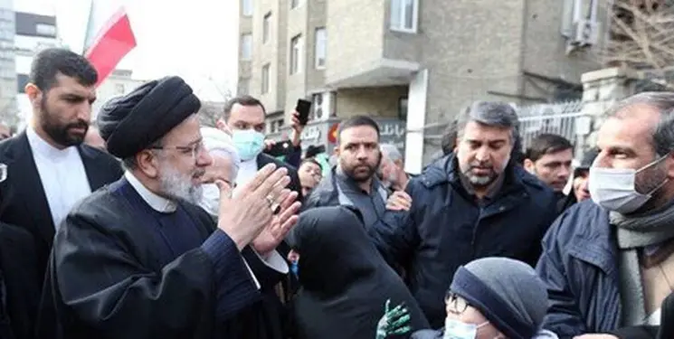  رئیسی در مراسم تشییع پیکر مطهر شهدای گمنام در تهران حضور یافت 