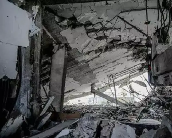 تصاویر دردناک از تخریب خانه یاسر عرفات توسط اسرائیل