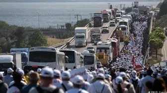 مخالفان اردوغان به استانبول رسیدند