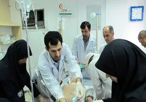 بستری 36 حاجی ایرانی در بیمارستان