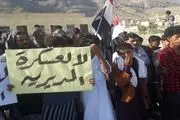 آتش در خودروی نیروهای سعودی به دست قبایل یمنی 