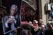 چهره‌ها در تشییع پیکر مرحوم یدالله صمدی/ گزارش تصویری