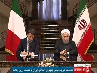 ایران و ایتالیا ۶ سند همکاری امضا کردند