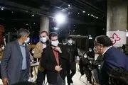 ماسک زدن به سبک «شهاب حسینی»/ عکس