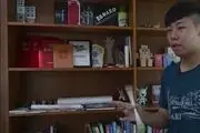 ترفند جالب جوان دبیرستانی در یک رشته ملی عجیب