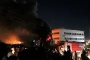 آتش‌سوزی در بیمارستانی در جنوب عراق