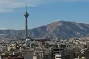 کیفیت هوای تهران در مرز آلودگی 