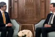  وزیر خارجه امارات و بشار اسد دیدار کردند+عکس 