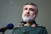 تصویری از سردار شهید حاجی زاده در راهپیمایی اربعین