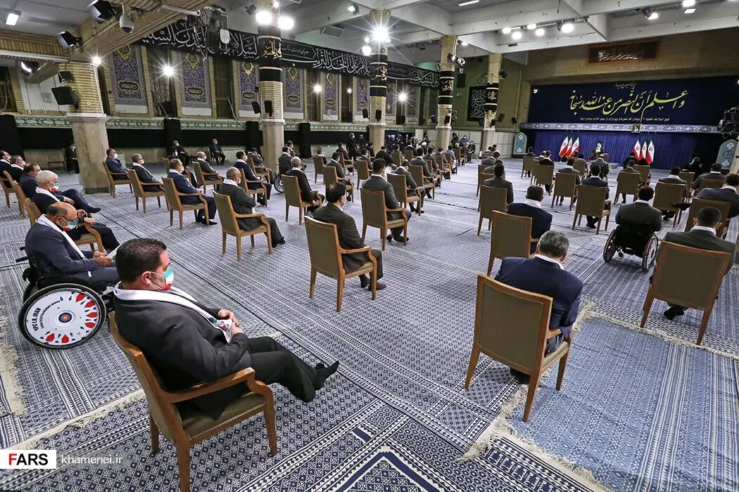 دیدار قهرمانان المپیک و پارالمپیک با رهبر معظم انقلاب/گزارش تصویری