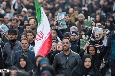 آئین تشییع «حاج قاسم سلیمانی »
